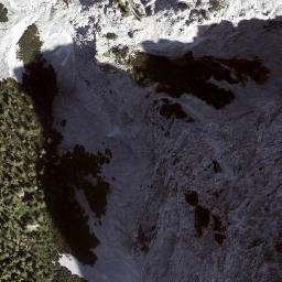 Satellite imagery of cairn, AT