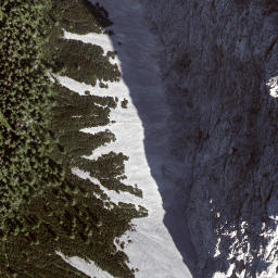 Satellite imagery of cairn, AT