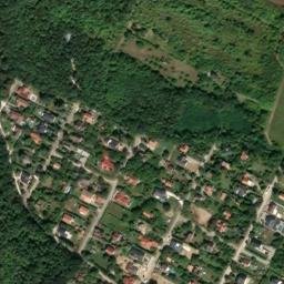 Satellite imagery of Pilisborosjenő, Üröm, Budakalász hármashatár, HU