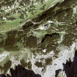 Satellite imagery of cairn, AT
