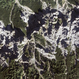 Satellite imagery of cairn, AT
