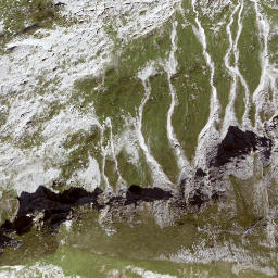 Satellite imagery of cairn, AT