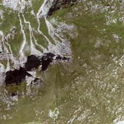 Satellite imagery of cairn, AT