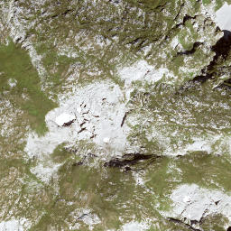 Satellite imagery of cairn, AT