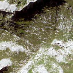 Satellite imagery of cairn, AT