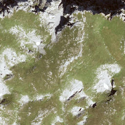 Satellite imagery of cairn, AT
