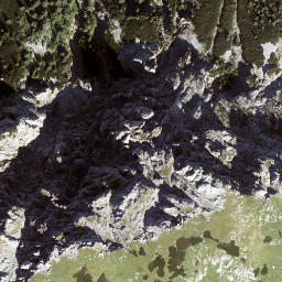Satellite imagery of cairn, AT
