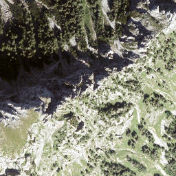 Satellite imagery of cairn, AT