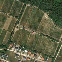 Satellite imagery of Pilisborosjenő, Üröm, Budakalász hármashatár, HU
