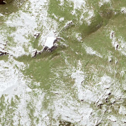 Satellite imagery of cairn, AT