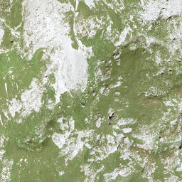 Satellite imagery of cairn, AT