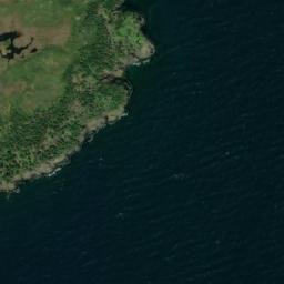 Satellite imagery of Otter Point, CA