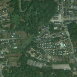 Satellite imagery of Carnac stones, FR