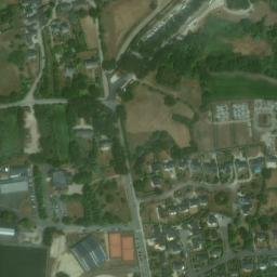 Satellite imagery of Carnac stones, FR