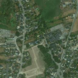 Satellite imagery of Carnac stones, FR