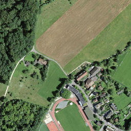 Satellite imagery of cairn, FR