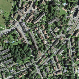 Satellite imagery of cairn, FR