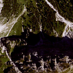 Satellite imagery of Große Klammspitze, DE