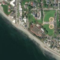 Satellite imagery of Alki Point, US