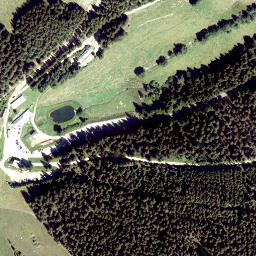 Satellite imagery of cairn, AT