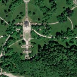 Satellite imagery of Schloss Linderhof, DE