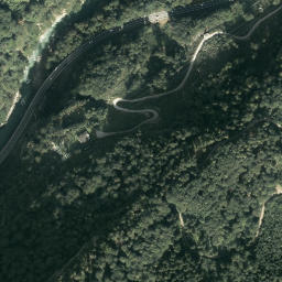 Satellite imagery of Pass Lueg, AT