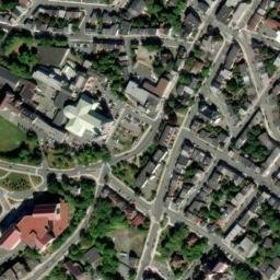 Satellite imagery of St. John's Clock Tower, CA
