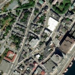 Satellite imagery of St. John's Clock Tower, CA