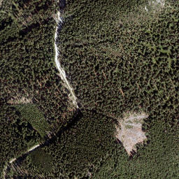 Satellite imagery of cairn, AT