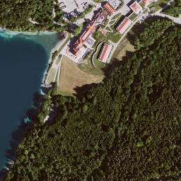 Satellite imagery of Schloß Hohenschwangau, DE