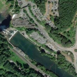 Satellite imagery of Snoqualmie Falls Observation Deck, US