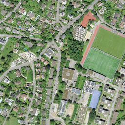 Satellite imagery of Schloss Binningen, CH