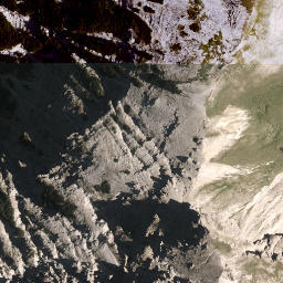 Satellite imagery of Kreuzspitze, DE