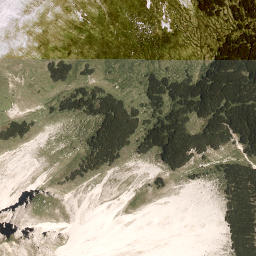 Satellite imagery of Kreuzspitze, DE