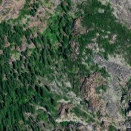 Satellite imagery of Snow Creek Wall, US