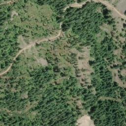 Satellite imagery of Tiger-Poorman Mine, US