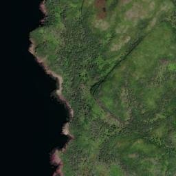 Satellite imagery of Pigeon Point, CA