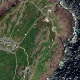Satellite imagery of Cape Spear, CA
