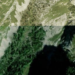 Satellite imagery of cairn, DE