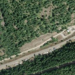 Satellite imagery of Tiger-Poorman Mine, US