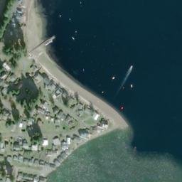Satellite imagery of Ayock Point, US