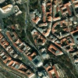Satellite imagery of Buda Castle, HU