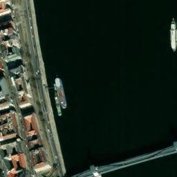 Satellite imagery of Buda Castle, HU