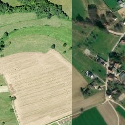Satellite imagery of Boundary stone n°54, CH