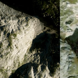 Satellite imagery of cairn, DE