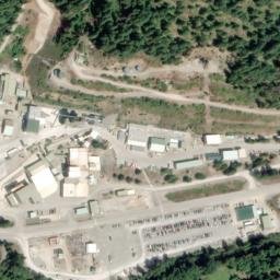 Satellite imagery of Lucky Friday Mine, US
