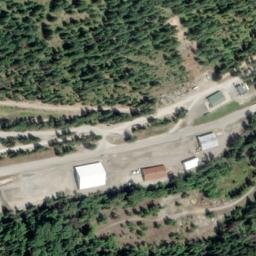 Satellite imagery of Lucky Friday Mine, US