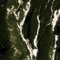 Satellite imagery of Jungfrau, AT