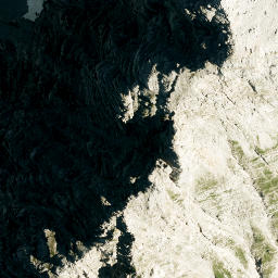 Satellite imagery of Breithorn, AT