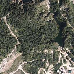 Satellite imagery of Gaicht Pass, AT